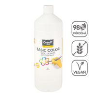 Culoare tempera Creall 500 ml – alb