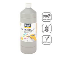 Culoare tempera Creall 500 ml – gri