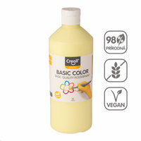 Culoare tempera Creall 500 ml – galben pastel