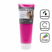 Vopsea acrilică Molenaer 250 ml – magenta