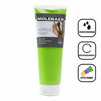 Vopsea acrilică Molenaer 250 ml – verde