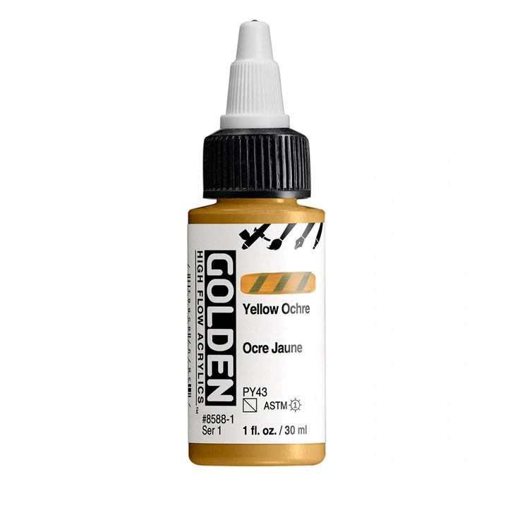 Vopsea acrilică GOLDEN High Flow 30 ml