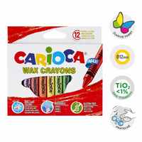 Carioca creioane cerate Maxi, 12 buc