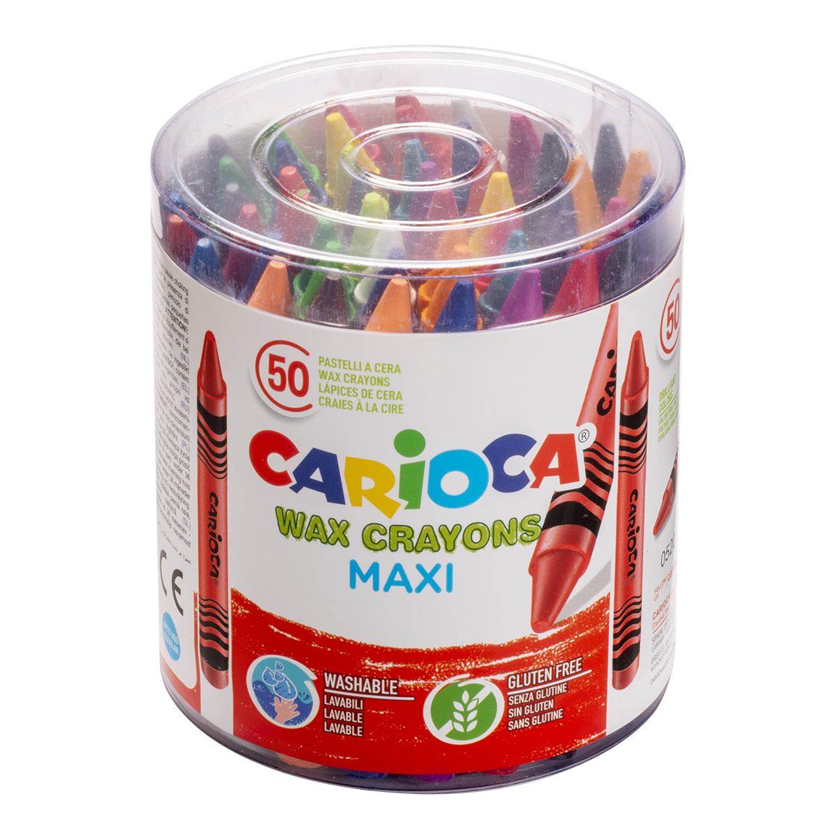 Carioca Maxi creioane cerate, 50 buc