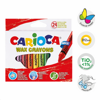 Creioane cerate Carioca Maxi, 24 buc