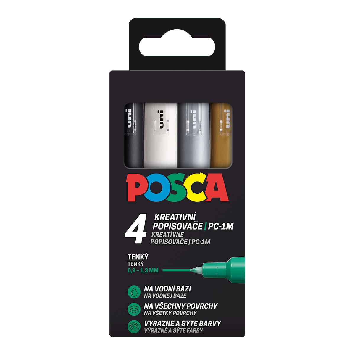 Set markere Posca culori asortate