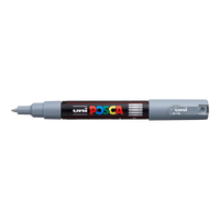 Marker UNI POSCA PC-1M 0.7 - 1 mm – sivá (37)