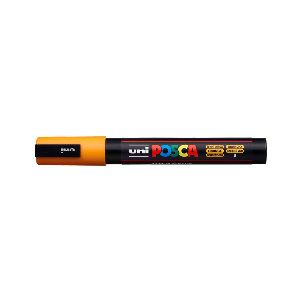 Marker Posca PC-5M, 1,8 - 2,5 mm, galben deschis (3)