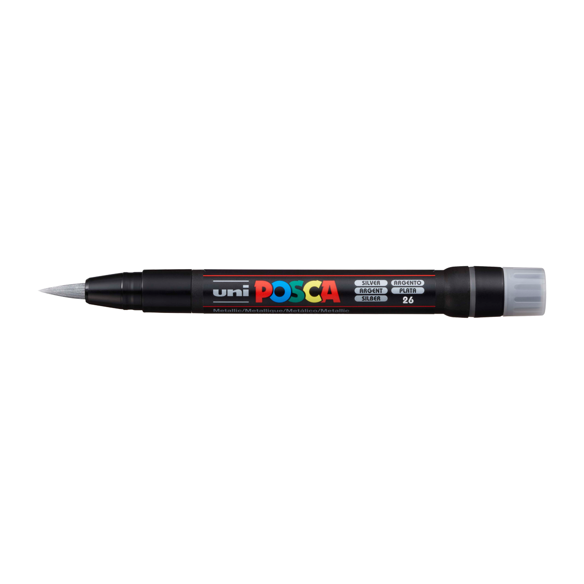 Marker Posca PCF-350, 8 mm – argintiu (26