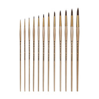 PanArt 5504 Multicolor - Pensulă acrilică rotundă