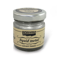 Metal lichid  PENTART - 30 ml – silver