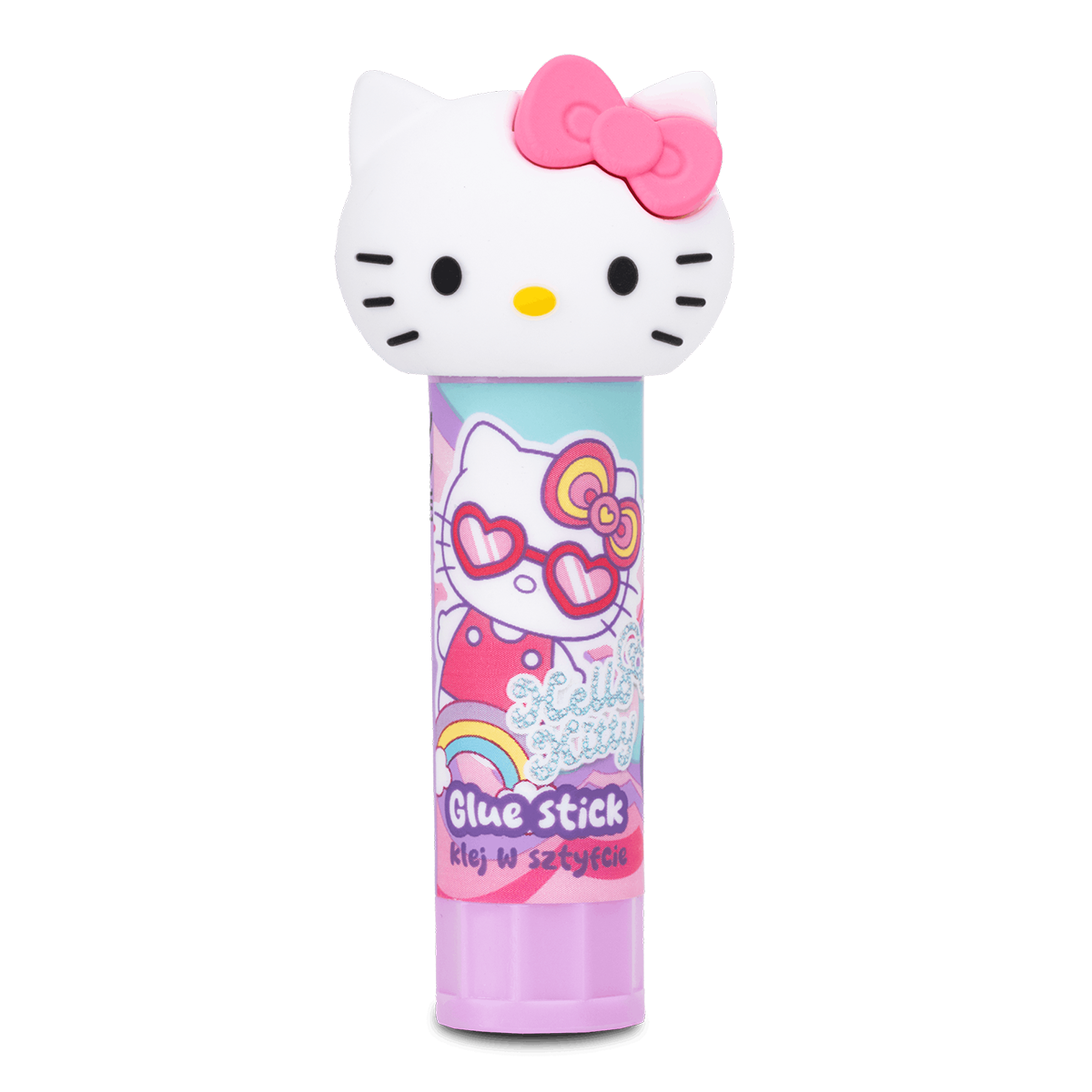 Creioane colorate triunghiulare Colorino Hello Kitty - 12 culori