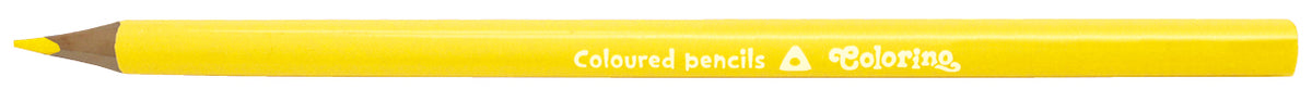 Creion colorat triunghiular Colorino – galben