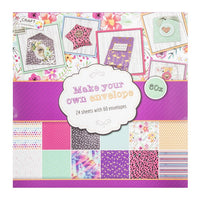 Set creativ pentru scrapbooking Craft Sensations - 24 coli – Set 2
