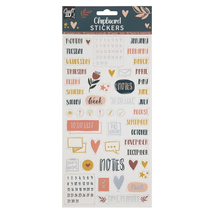 Set de autocolante fixe – nume