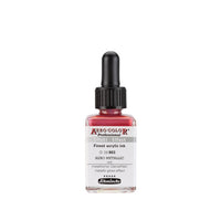 Cerneală acrilică Schmincke AERO COLOR Professional Effect 28 ml – 903 AERO METALLIC roșu