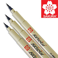 Marker decorativ SAKURA Pigma Brush – Purple