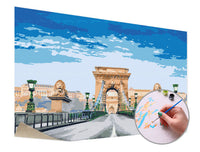 Pictură după numere MAI MULT ÎN BUDAPESTA – fără cadru