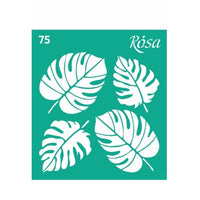 șablon autoadeziv rosa talent 9 x 10 cm model nr 75