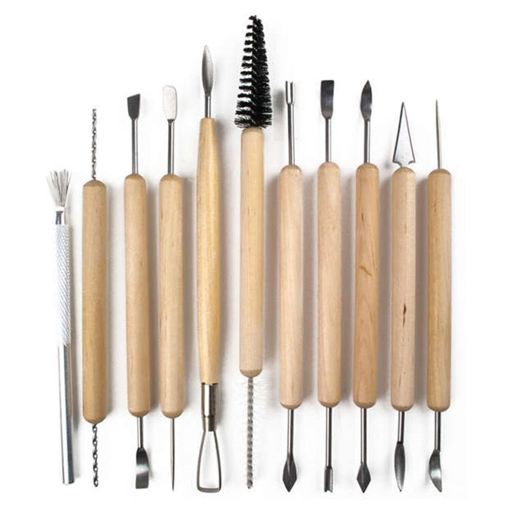 accesorii de modelaj royal langnickel set de 11 piese ro rlgrset pot12