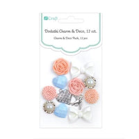 accesorii decorative charm deco so in love set 12 piese ro dpcdpdc 005