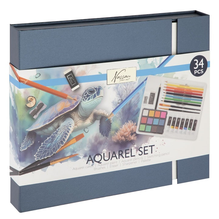 acuarela set nassau 34 bucata ro rmsar0986ge