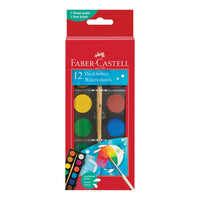 acuarele faber castell 24 mm 12 culori