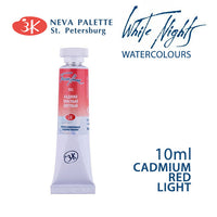Acuarele White Nights 10 ml - Roșu de cadmiu deschis