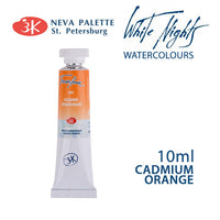 Acuarele White Nights 10 ml - Portocaliu de cadmiu