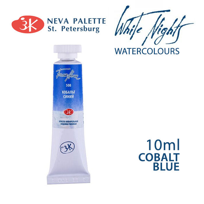 Acuarele White Nights 10 ml - Albastru de cobalt