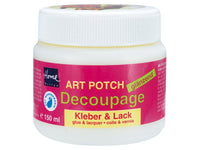 adeziv si vernis pentru decoupage 150 250 ml art potch decoupage luciosi ro krl481