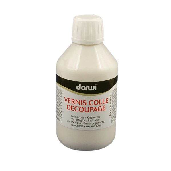 adeziv si vernis pentru decoupage 2in1 darwi ro drw3300