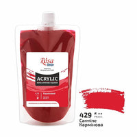 Vopsea acrilică, 200 ml, ROSA STUDIO – Alb titan (401)