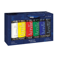akrilne boje el greco set 6 x 75 ml ro krl28260