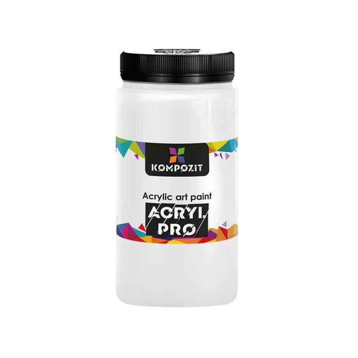 Vopsea acrilică ACRYL PRO ART Composite 1.000 ml – 018 titan alb