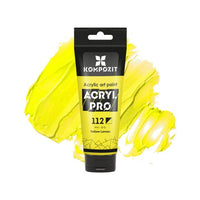 Vopsea acrilică ACRYL PRO ART Composite 75 ml – 112 galben lămâie