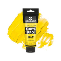 Vopsea acrilică ACRYL PRO ART Composite 75 ml – 116 galben de bază