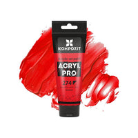 Vopsea acrilică ACRYL PRO ART Composite 75 ml – 274 stacojiu