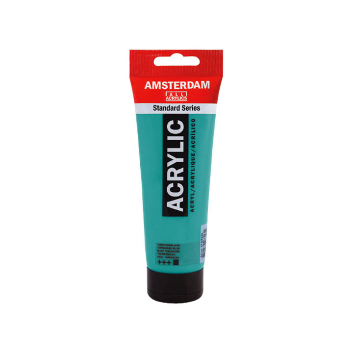 Culori acrilice Amsterdam Standart Series 250 ml – 661 Turquoise Green