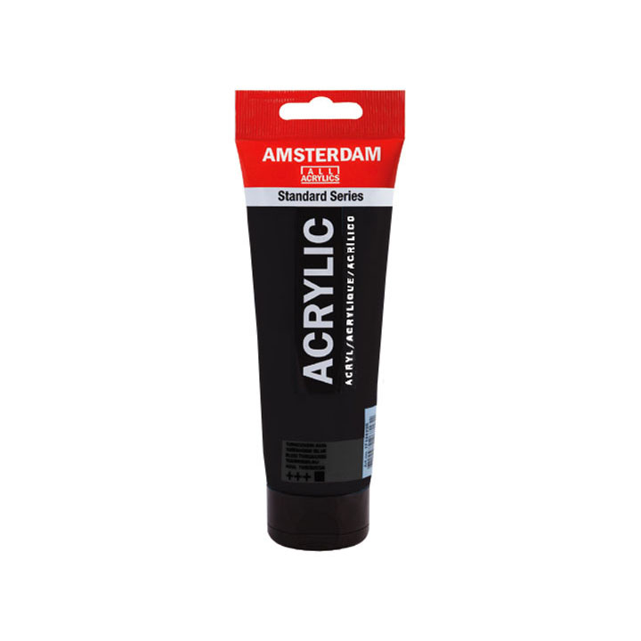 Culori acrilice Amsterdam Standart Series 250 ml – 735 Oxide Black