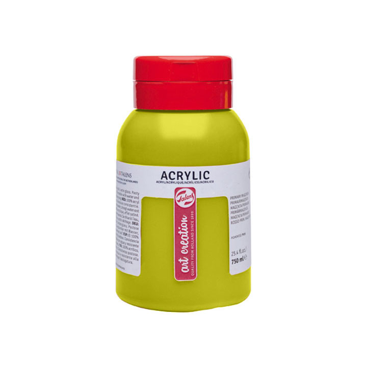 Vopsele acrilice ArtCreation Essentials 750 ml – galben prime - 275