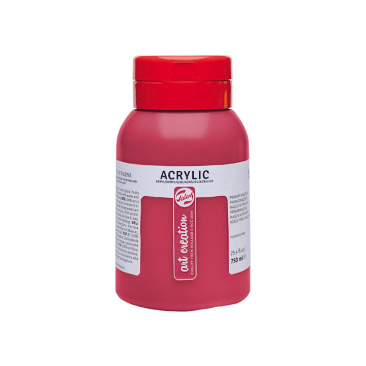 Vopsele acrilice ArtCreation Essentials 750 ml – primary magenta - 369