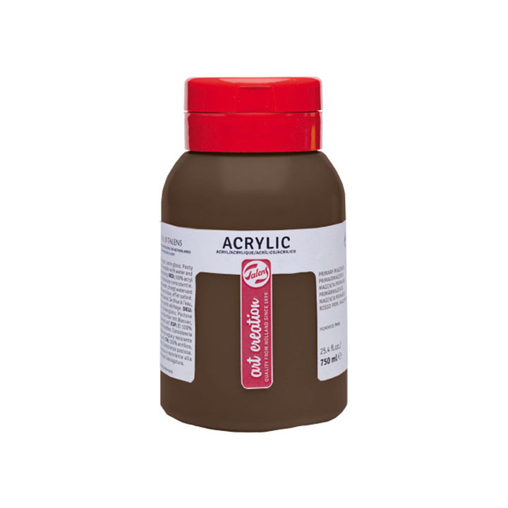 Vopsele acrilice ArtCreation Essentials 750 ml – umbra caramida - 409