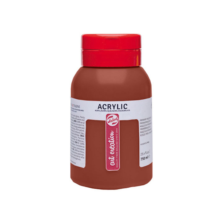 Vopsele acrilice ArtCreation Essentials 750 ml – siena caramida - 411