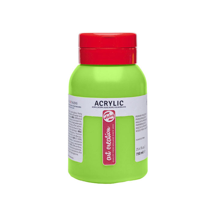 Vopsele acrilice ArtCreation Essentials 750 ml – galbenverde - 617
