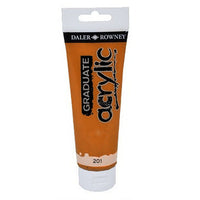 Culori acrilice Daler-Rowney GRADUATE 120 ml – 201 Burnt sienna