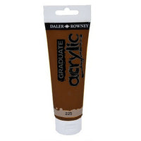 Culori acrilice Daler-Rowney GRADUATE 120 ml – 225 Burnt umber