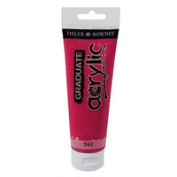 Culori acrilice Daler-Rowney GRADUATE 120 ml – 542 Crimson
