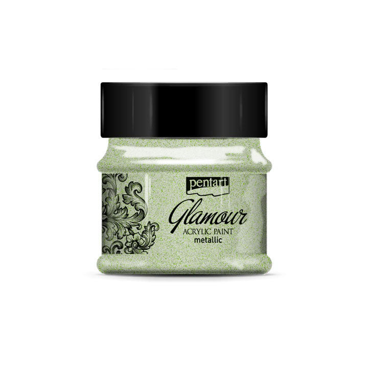 Culori acrilice Glamour metalic 50ml