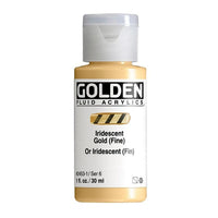 Vopsea acrilică fluidă iridescentă GOLDEN 30 ml – 2453 aur